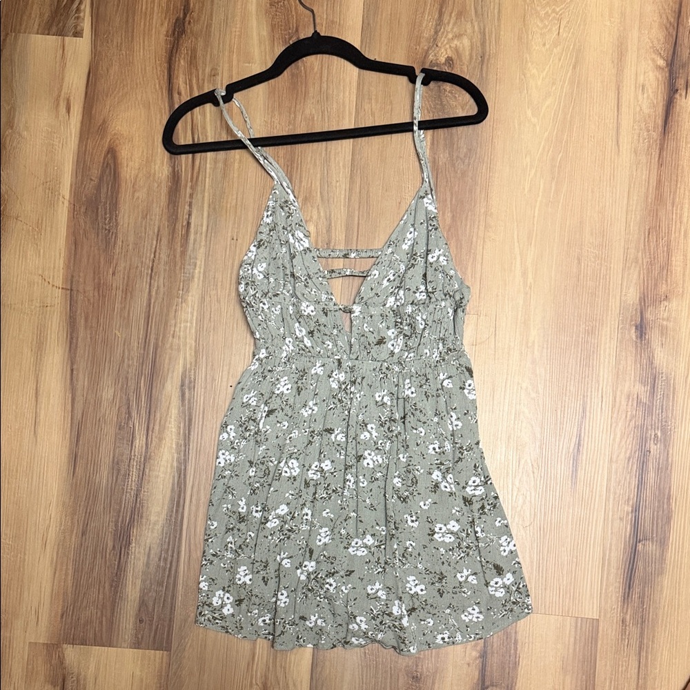 Garage Floral Green romper